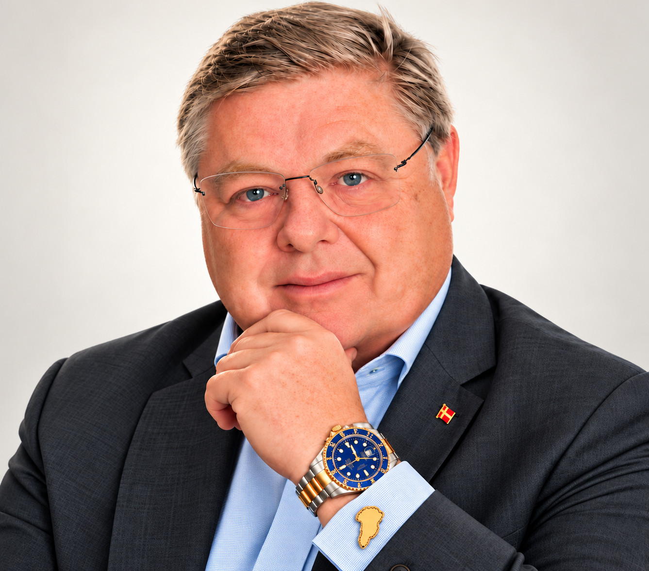 Portræt af Frank Poulsen